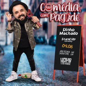 Dinho Machado - Mesa 2 Pessoas (Setor Laranja)