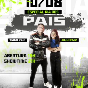 Tiago Raiz - Ingresso Individual (Setor Azul)