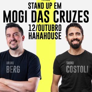 Bruno Berg e Brunho Costoli - Mesa 4 Pessoas (Setor Verde)