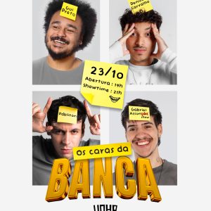 Os Caras da Banca - Mesa 2 Pessoas (Setor Laranja)