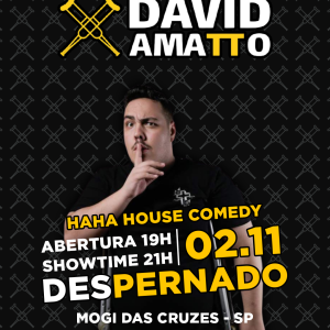 David Amatto - Ingresso Individual (Setor Azul)